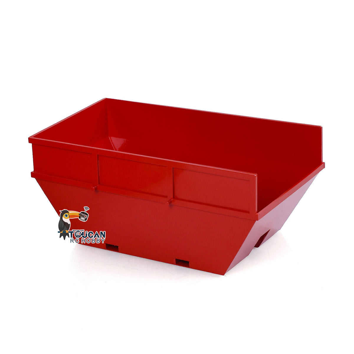 TOUCAN RC HOBBY JXModel Metal Small Bucket for VL18U 1/14 6*4 Hydraulic RC Skip Loader K3363 Swing Arm Dump Garbage Truck DIY