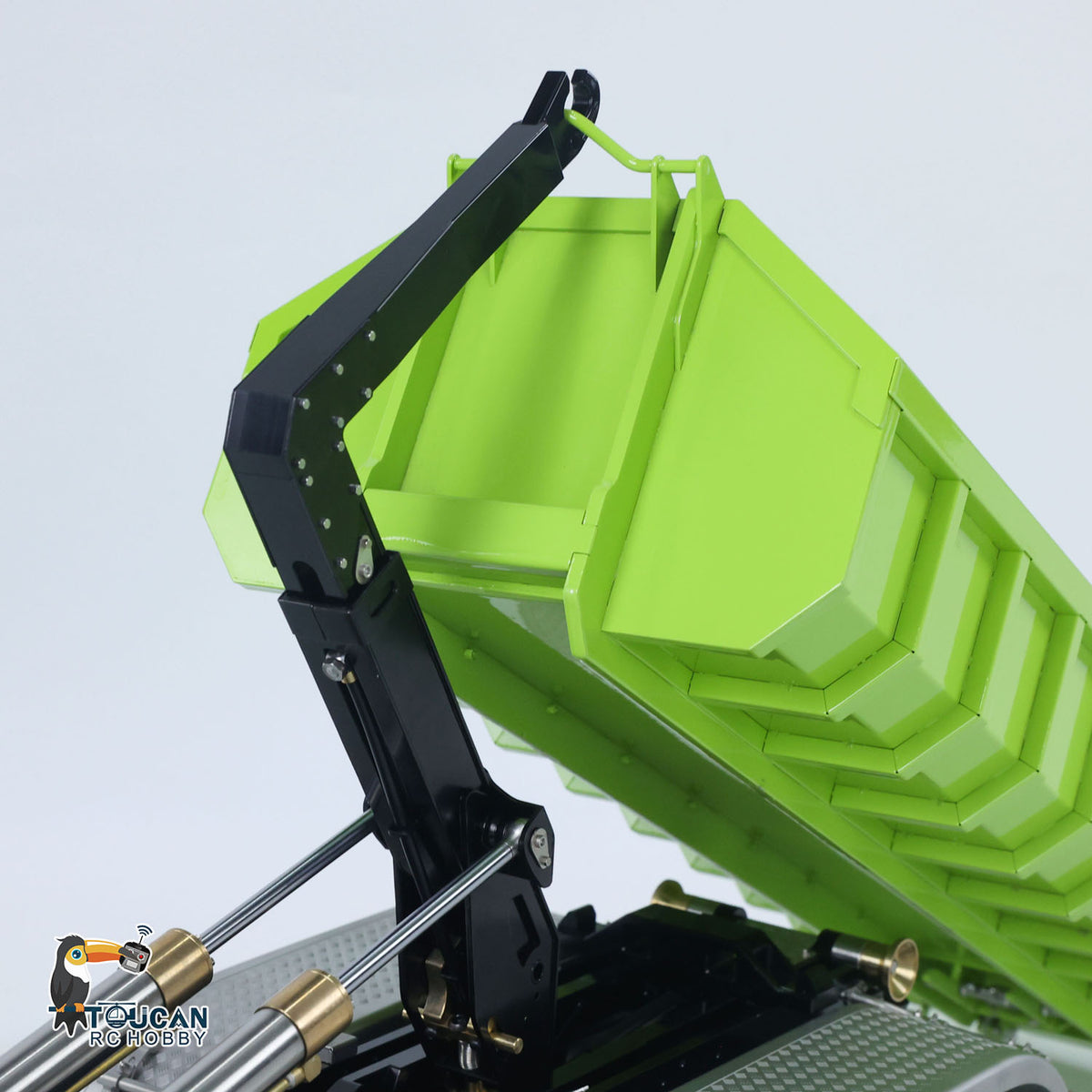 TOUCAN RC HOBBY LXY 1/14 8x8 Metal Hydraulic RC Dumper Tipper Car Radio Control Full Dump Trucks with Standard Bucket Hobby Model DIY PNP