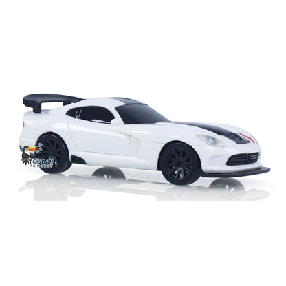 TOUCAN RC HOBBY Voiture de course télécommandée 2,4 G JiaBaiLe 4311G 1/43 haute vitesse avec gyroscope, véhicule de drift RC 4 roues motrices prêt à rouler, mini voiture, batterie radio incluse