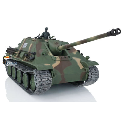 TOUCAN RC HOBBY Heng Long 1/16 TK7.0 Promotion German Jadpanther 3869 RTR RC Tank FPV Infrared Combat Smoke BB Unit Metal Sprockets Idlers Wheels Tracks Steel Gearbox