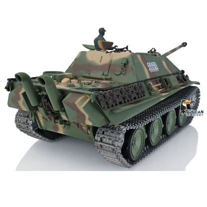 TOUCAN RC HOBBY Heng Long 1/16 TK7.0 Promotion German Jadpanther 3869 RTR RC Tank FPV Infrared Combat Smoke BB Unit Metal Sprockets Idlers Wheels Tracks Steel Gearbox