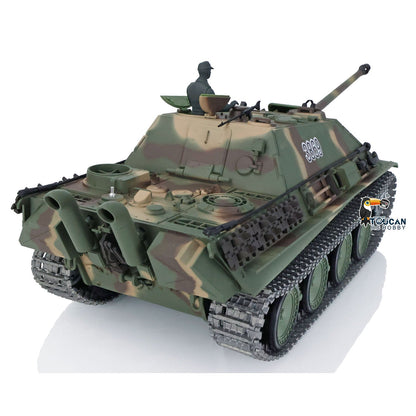 TOUCAN RC HOBBY Heng Long 1/16 TK7.0 Promotion German Jadpanther 3869 RTR RC Tank FPV Infrared Combat Smoke BB Unit Metal Sprockets Idlers Wheels Tracks Steel Gearbox