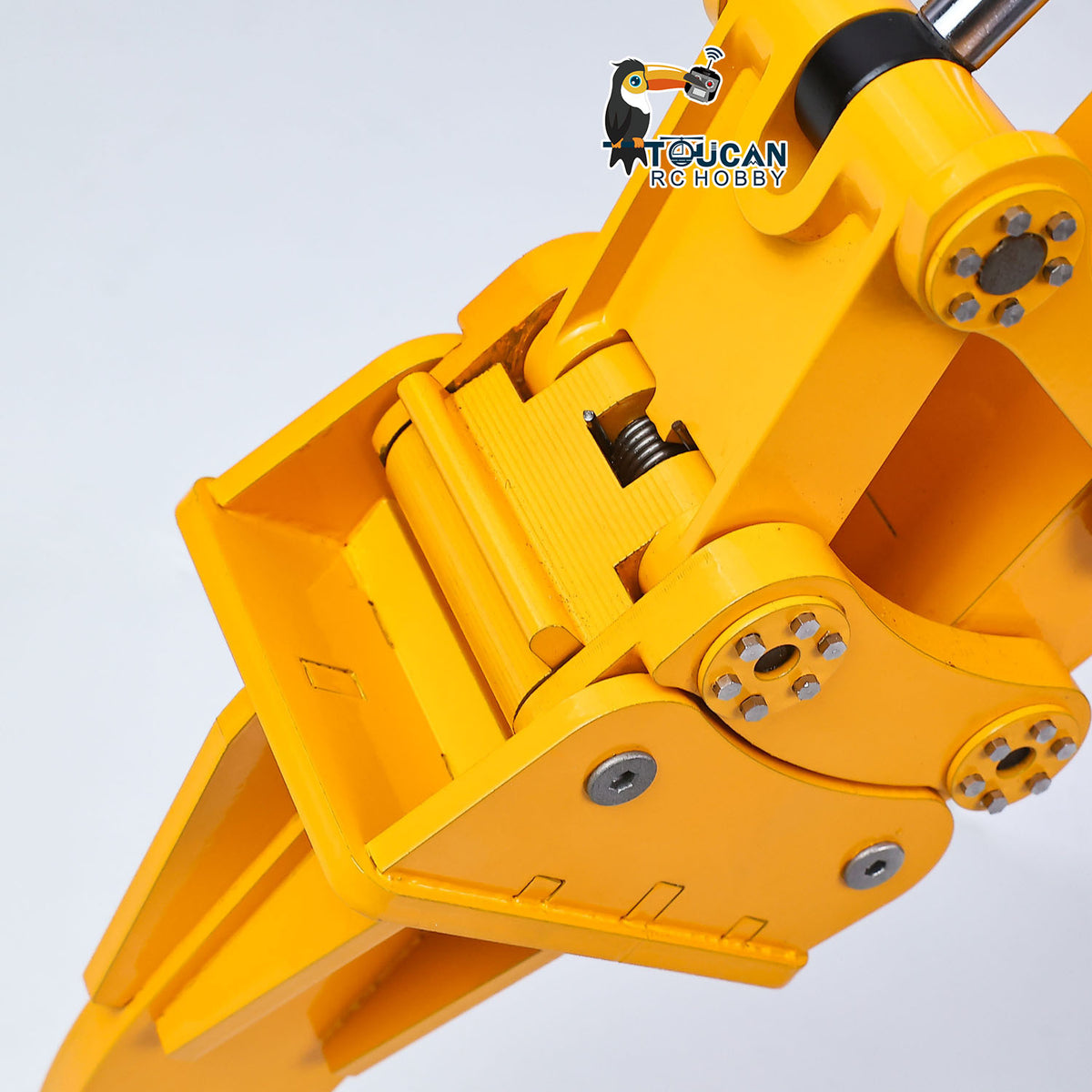 TOUCAN RC HOBBY New Product Metal Hydraulic Shear Electric Hammer Bucket for 1/12 RC Hydraulic Digger C395 LR976  Remote Control Construction Vehicles Excavator