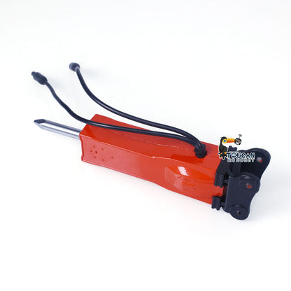 TOUCAN RC HOBBY Kabolite Metal Rippers Electric Claw Hammer Quick Release for 1/18 K961-100S Hydraulic RC Excavator Remote Control Digger DIY