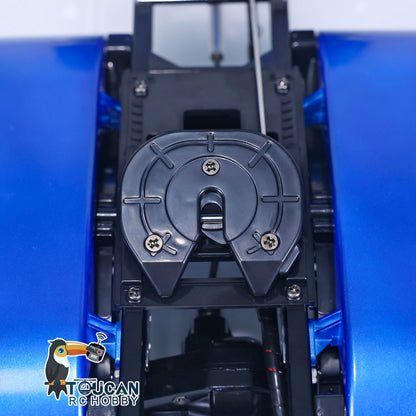 TOUCAN RC HOBBY 1/14 6x4 56344 Camion tracteur RC à 3 essieux RTR voiture télécommandée avec son, lumières, moteur, ESC et transmission à 3 vitesses