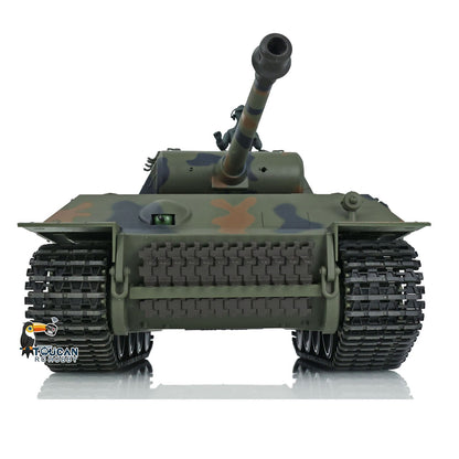 TOUCAN RC HOBBY Heng Long 1/16 TK7.0 Plastic German Tiger I Panther RTR RC Tank 3818/3819 360 Degrees Turret Infrared Combat BB Sounds Lights Smoke Model