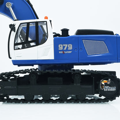 TOUCAN RC HOBBY US Stock HUINA 1/18 RC 13550 11CH Remote Control Excavator 350?? RC Digger 2.4G Radio System Battery Light Sound USB Charger