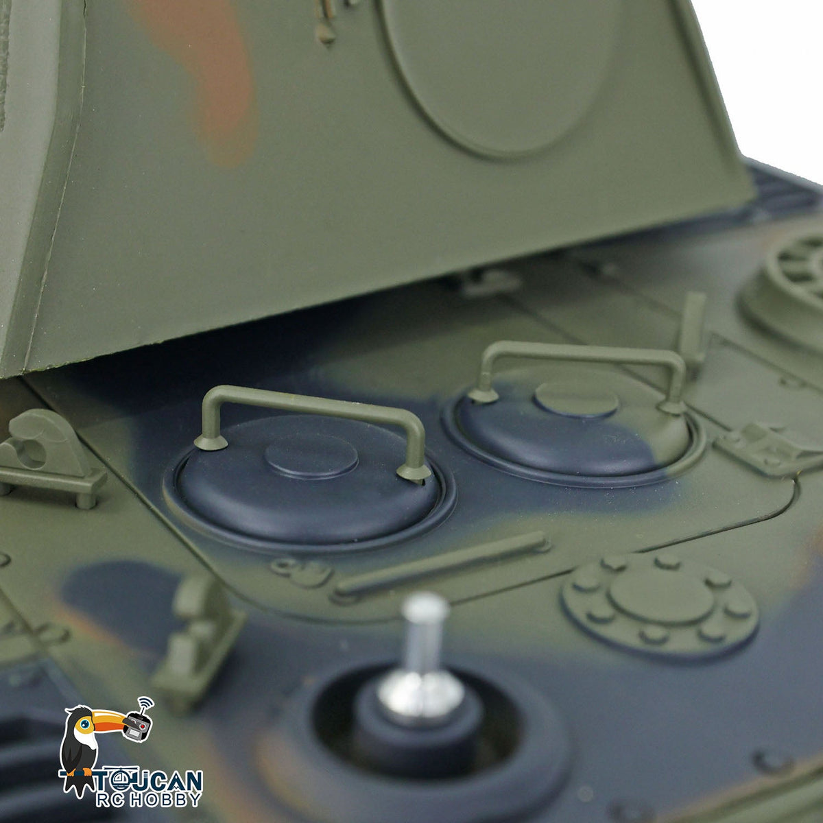 TOUCAN RC HOBBY Heng Long 1/16 TK7.0 Promotion 3819 German Panther V RTR RC Tank IR BB 360 Degrees Turret Smoke Metal Tracks Sprockets Idlers Wheels Gearbox