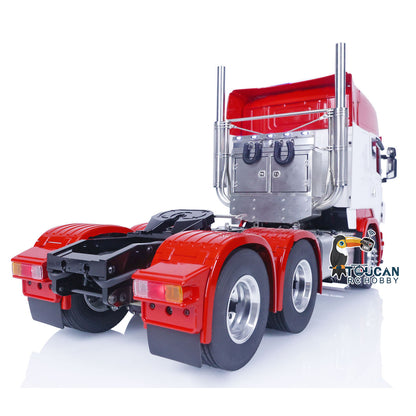 TOUCAN RC HOBBY LESU 1/14 RC Car 6X6 RTR Remote Control Tractor Truck Metal Chassis Sounds Light