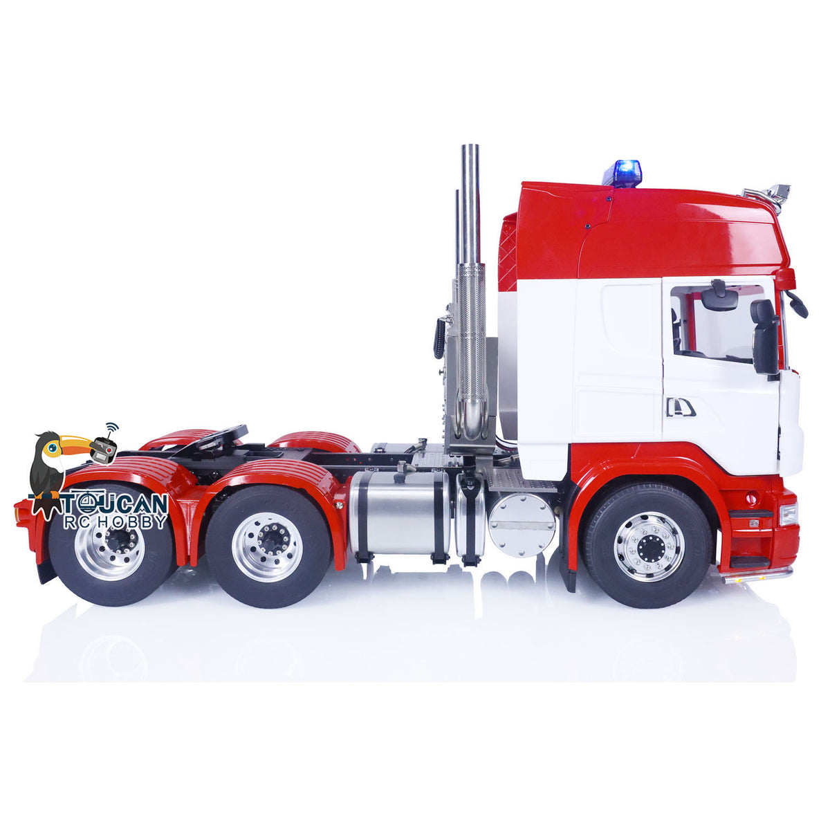 TOUCAN RC HOBBY LESU 1/14 RC Car 6X6 RTR Remote Control Tractor Truck Metal Chassis Sounds Light