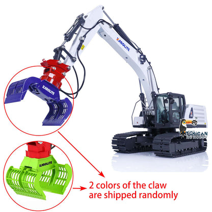 TOUCAN RC HOBBY US Stock Kabolite K961 100S 1/18 Scale RC Hydraulic Excavator HUINA Upgraded Version K336GC Digger Construction Vehicle Truck Model Light System
