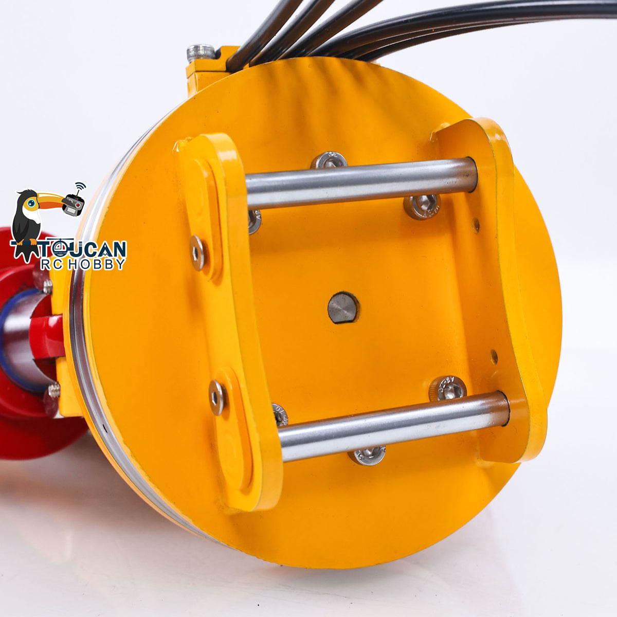 TOUCAN RC HOBBY New Product Metal Hydraulic Shear Electric Hammer Bucket for 1/12 RC Hydraulic Digger C395 LR976  Remote Control Construction Vehicles Excavator