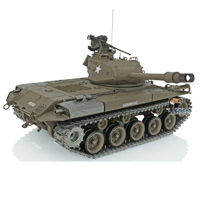 TOUCAN RC HOBBY Heng Long 1/16 TK7.0 USA Walker Bulldog 3839 RTR RC Tank FPV 360 Degrees Turret Smoke IR BB Unit Metal Tracks Gearbox Sprockets Wheels