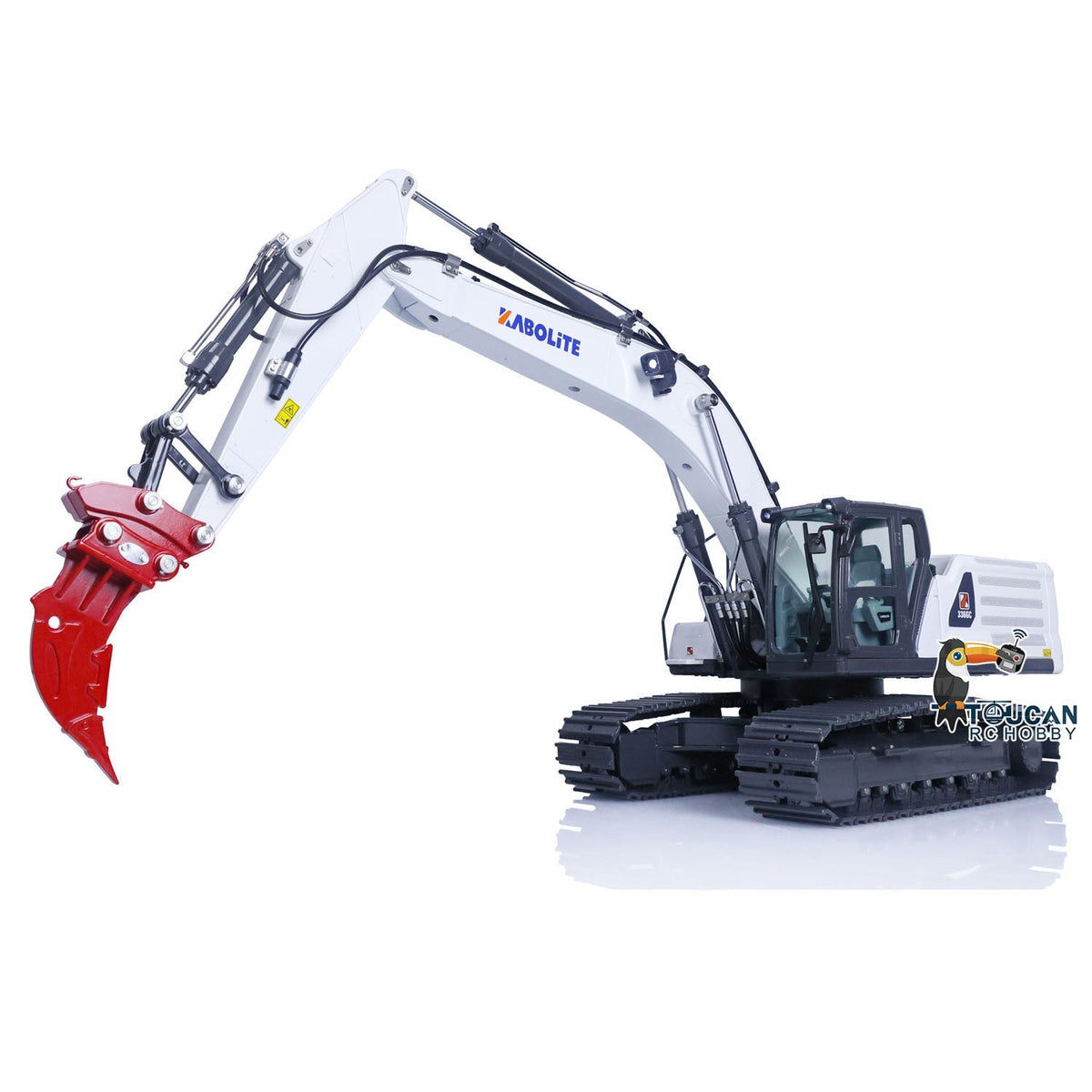 TOUCAN RC HOBBY US Stock Kabolite K961 100S 1/18 Scale RC Hydraulic Excavator HUINA Upgraded Version K336GC Digger Construction Vehicle Truck Model Light System