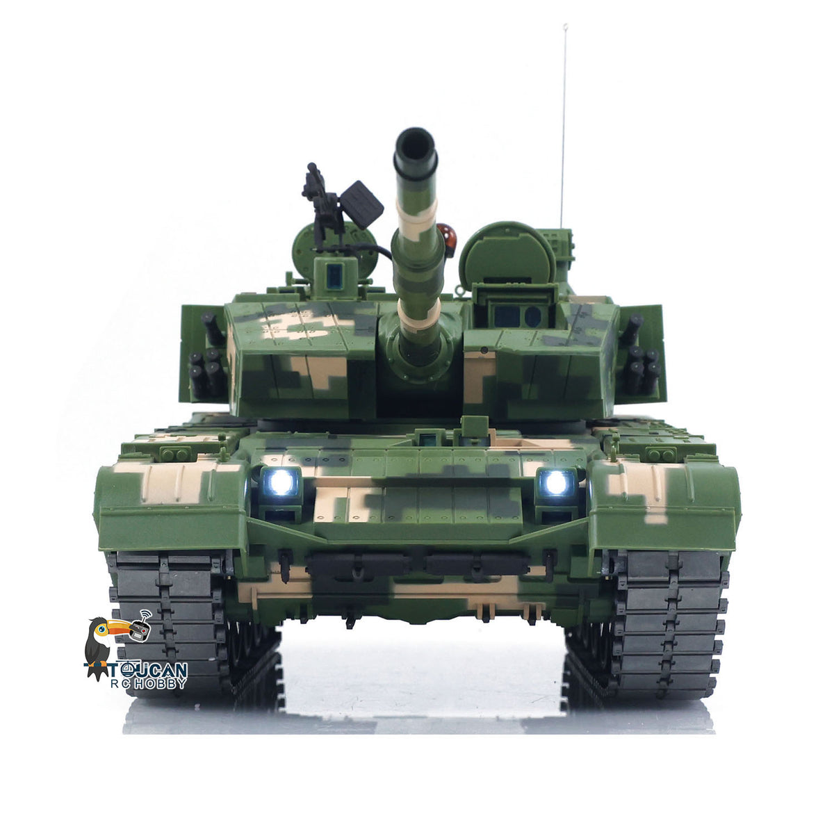 TOUCAN RC HOBBY Heng Long 3899A 1/16 Radio Control Main Battle Tank RC Military Model Infrared Combat Smoking Metal Tracks Idlers Road Wheels