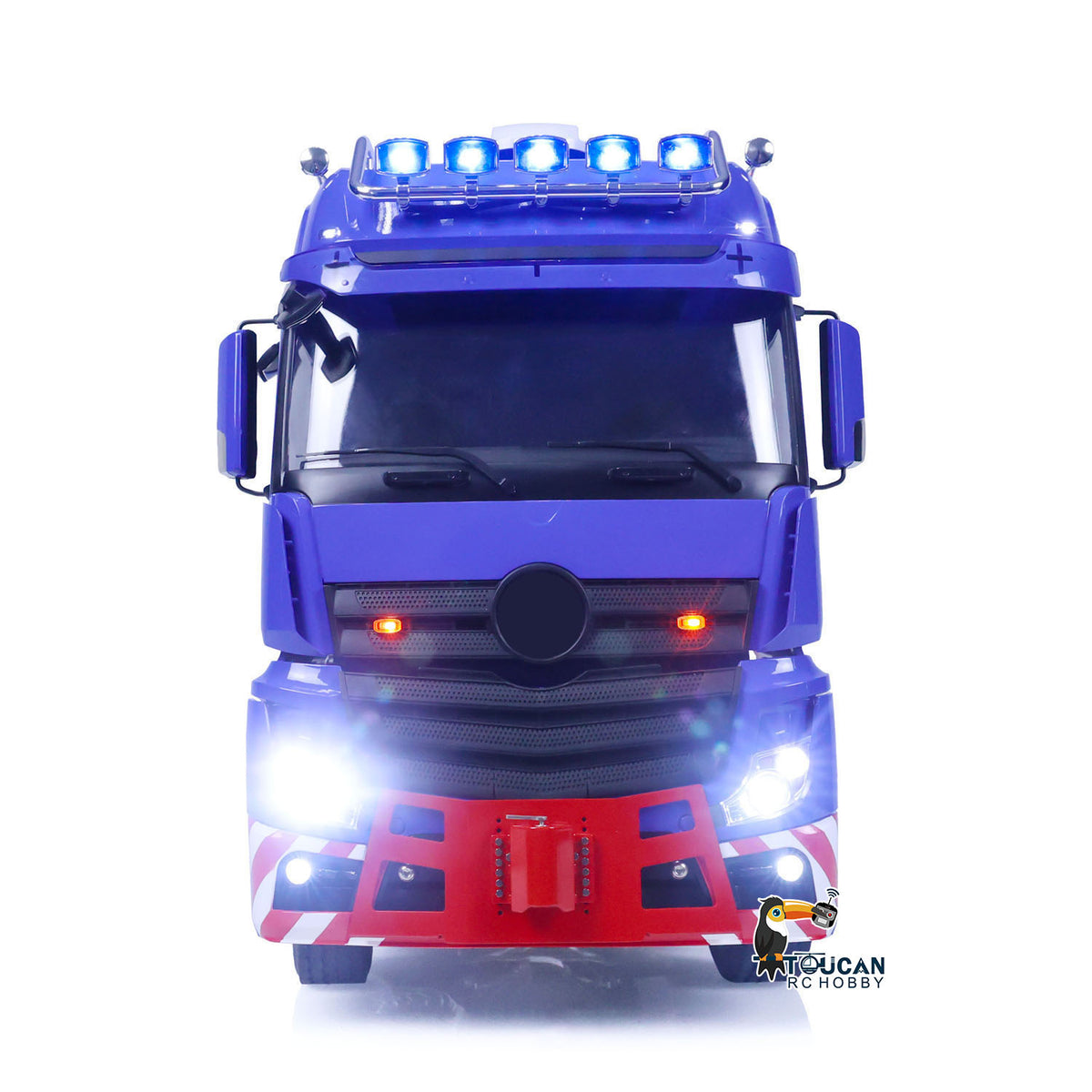TOUCAN RC HOBBY LESU 1/14 8X8 RC Tractor Truck 3-speed Transmission Remote Control Car Model
