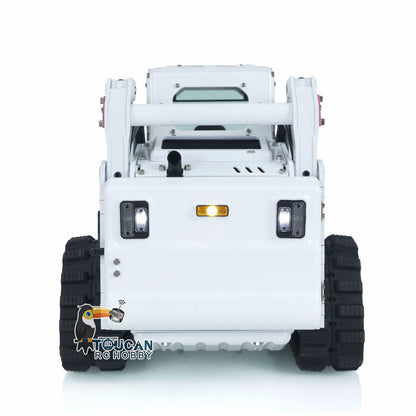 TOUCAN RC HOBBY LESU AOUE LT5 Chargeuse compacte radiocommandée 1/14 en métal, camion de construction hydraulique avec sons, lumières et radiocommande FlySky i6S pour passionnés de modélisme