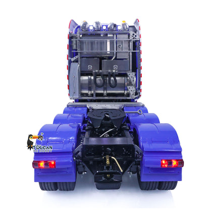 TOUCAN RC HOBBY LESU 1/14 8X8 RC Tractor Truck 3-speed Transmission Remote Control Car Model