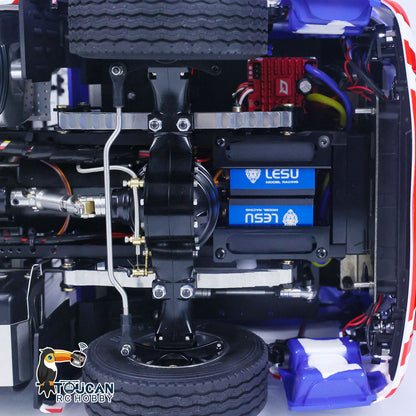 TOUCAN RC HOBBY LESU 1/14 8X8 RC Tractor Truck 3-speed Transmission Remote Control Car Model