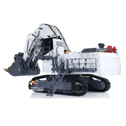 TOUCAN RC HOBBY LESU Aoue 9150 1/14 Metal RC Excavator B0010 PNP/RTR Dual Pump Hydraulic Digger 5CH Valve Lighting Electronic Display Lifting Ladder for Construction Hobby Collectors