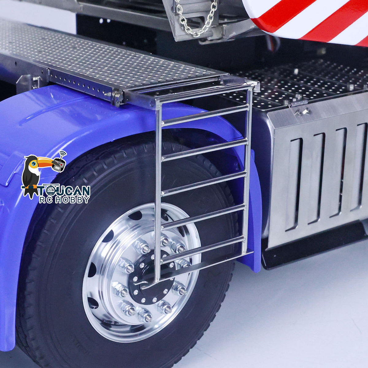 TOUCAN RC HOBBY LESU 1/14 8X8 RC Tractor Truck 3-speed Transmission Remote Control Car Model