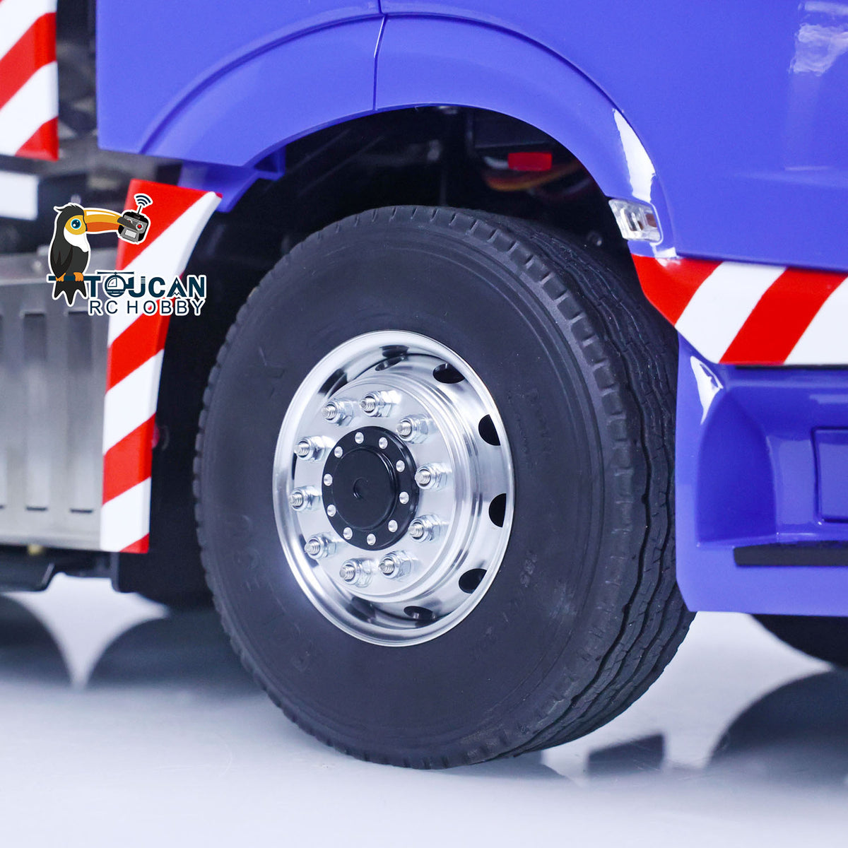 TOUCAN RC HOBBY LESU 1/14 8X8 RC Tractor Truck 3-speed Transmission Remote Control Car Model