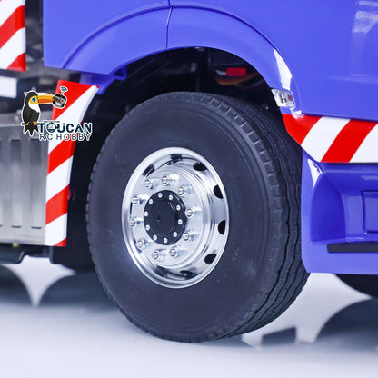 TOUCAN RC HOBBY LESU 1/14 8X8 RC Tractor Truck 3-speed Transmission Remote Control Car Model
