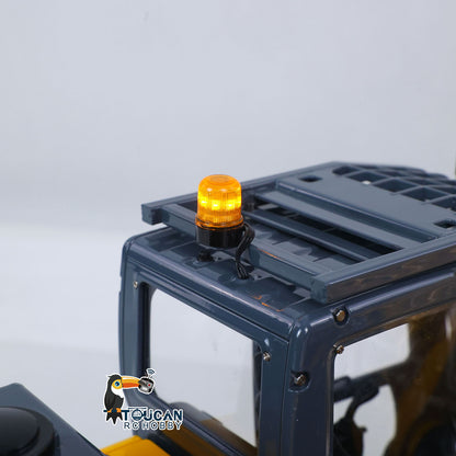 TOUCAN RC HOBBY Metal LESU 1/14 Remote Control Hydraulic Tracked Excavator SK500 RC Digger 6CH Valve 3MAP Pump Brass Relief Valve Light System