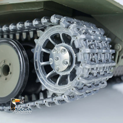TOUCAN RC HOBBY Heng Long 1/16 TK7.0 Promotion 3819 German Panther V RTR RC Tank IR BB 360 Degrees Turret Smoke Metal Tracks Sprockets Idlers Wheels Gearbox