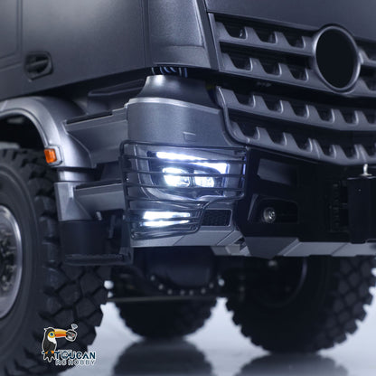 TOUCAN RC HOBBY LXY BZ4663 1/14 Metal 8x8 RC Tractor Truck PNP 3 Speed Transmission Differential Lock Axles Remote Winch ST8 Controller Light Sound for Model Collectors