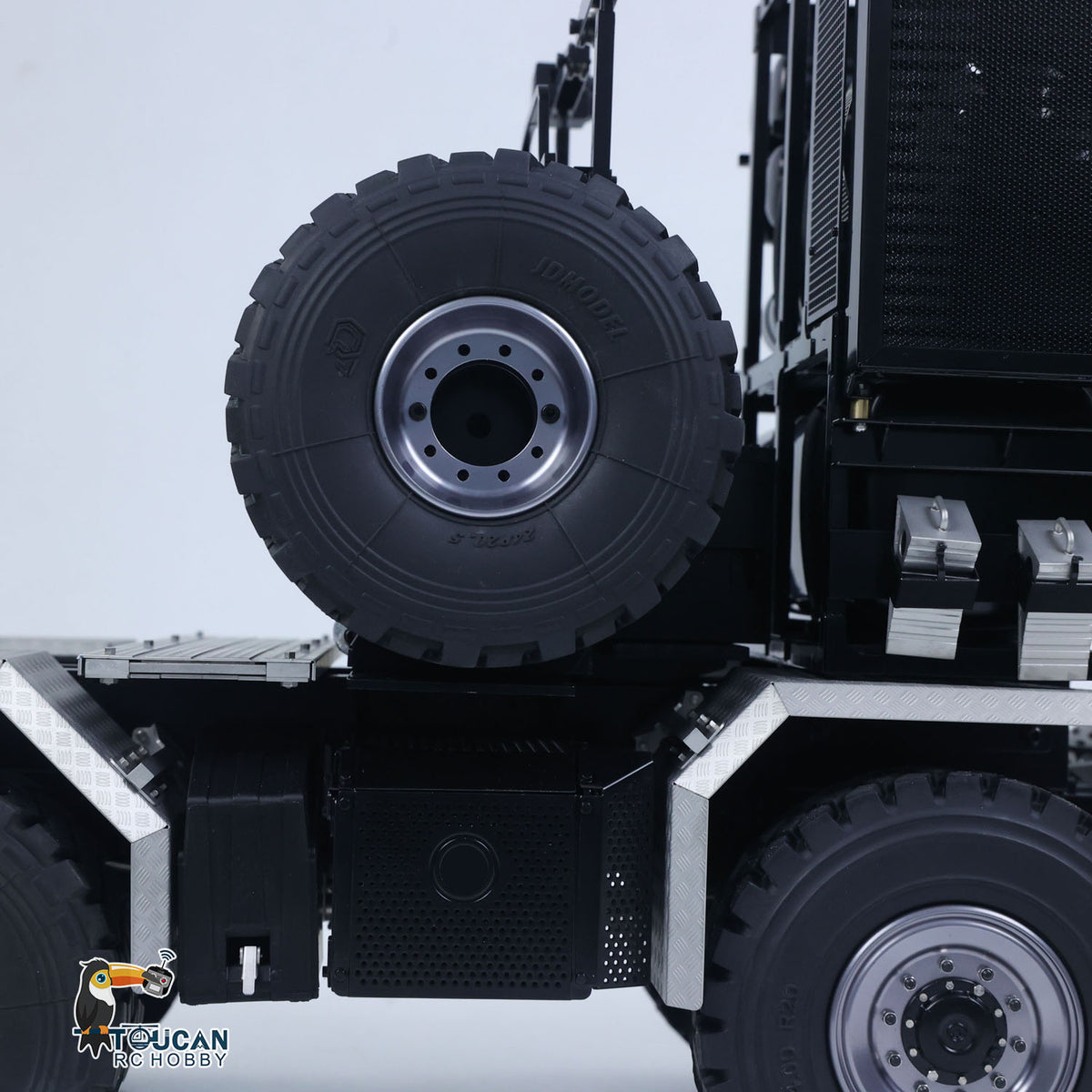 TOUCAN RC HOBBY LXY BZ4663 1/14 Metal 8x8 RC Tractor Truck PNP 3 Speed Transmission Differential Lock Axles Remote Winch ST8 Controller Light Sound for Model Collectors