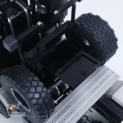 TOUCAN RC HOBBY LXY BZ4663 1/14 Metal 8x8 RC Tractor Truck PNP 3 Speed Transmission Differential Lock Axles Remote Winch ST8 Controller Light Sound for Model Collectors