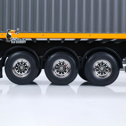 HHRC 1/14 RC Truck Trailer 140405 - Metal & Plastic 3 Axles 40ft Container