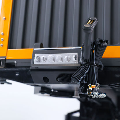 HHRC 1/14 RC Truck Trailer 140405 - Metal & Plastic 3 Axles 40ft Container