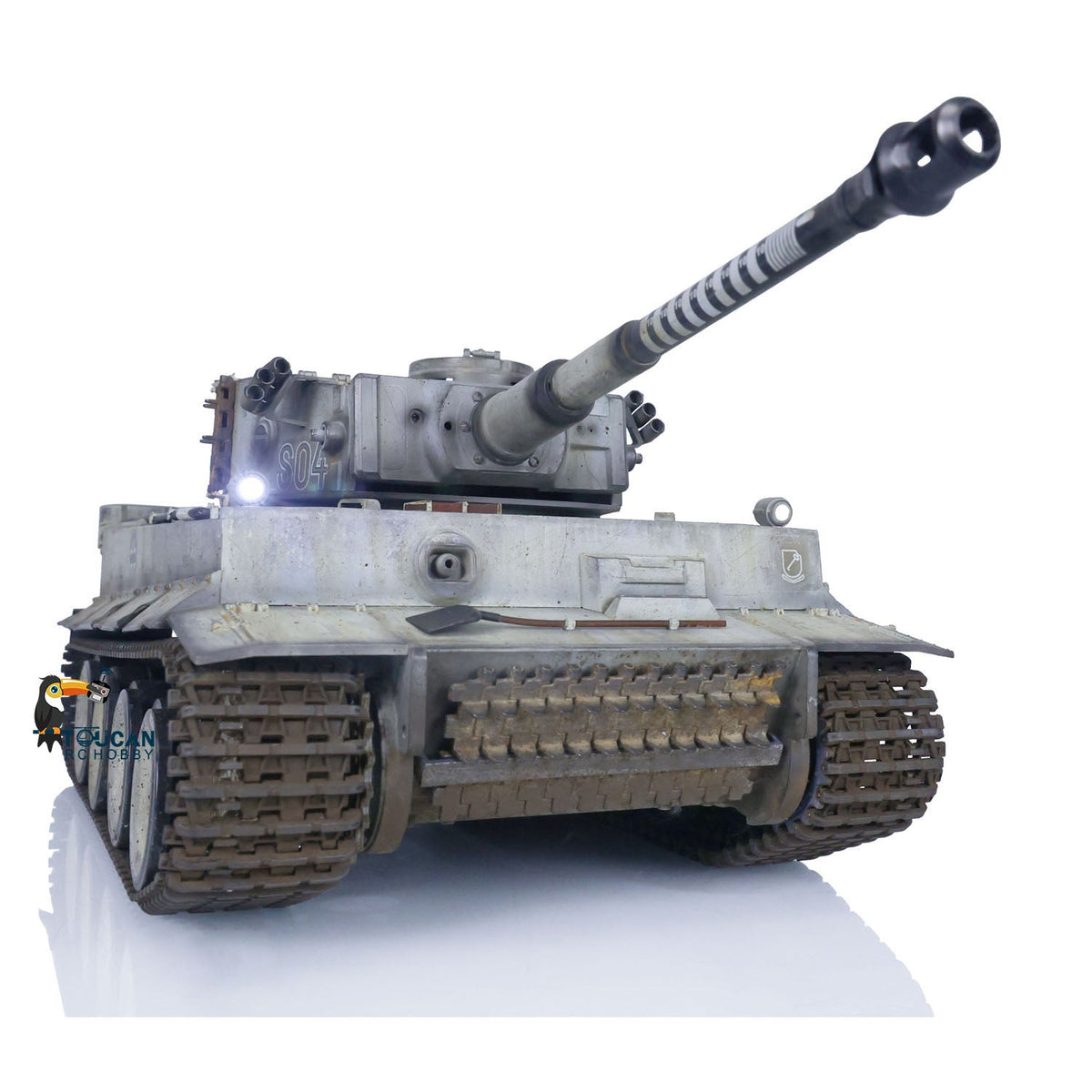 TOUCAN RC HOBBY Heng Long 1/16 TK7.0 Plastic German Tiger I Panther RTR RC Tank 3818/3819 360 Degrees Turret Infrared Combat BB Sounds Lights Smoke Model