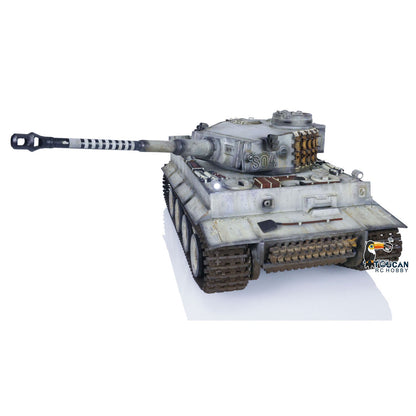 TOUCAN RC HOBBY Heng Long 1/16 TK7.0 3818 Tiger I RTR RC-Panzer FPV 360-Grad-Turm Rohr-Rücklauf Rauch Metallketten Antriebs- und Leiträder Laufrollen handlackiert