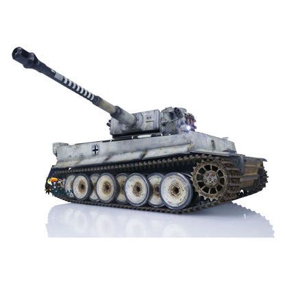 TOUCAN RC HOBBY Heng Long 1/16 TK7.0 Plastic German Tiger I Panther RTR RC Tank 3818/3819 360 Degrees Turret Infrared Combat BB Sounds Lights Smoke Model