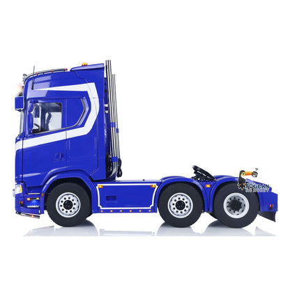TOUCAN RC HOBBY  770S 1/14 RC Tractor Truck 6X6 Metal Chassis Axle Locks RTR 3Speed Lorry Car Smoke Sound Light Unit Cabin Suspension ST8