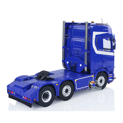 TOUCAN RC HOBBY  770S 1/14 RC Tractor Truck 6X6 Metal Chassis Axle Locks RTR 3Speed Lorry Car Smoke Sound Light Unit Cabin Suspension ST8