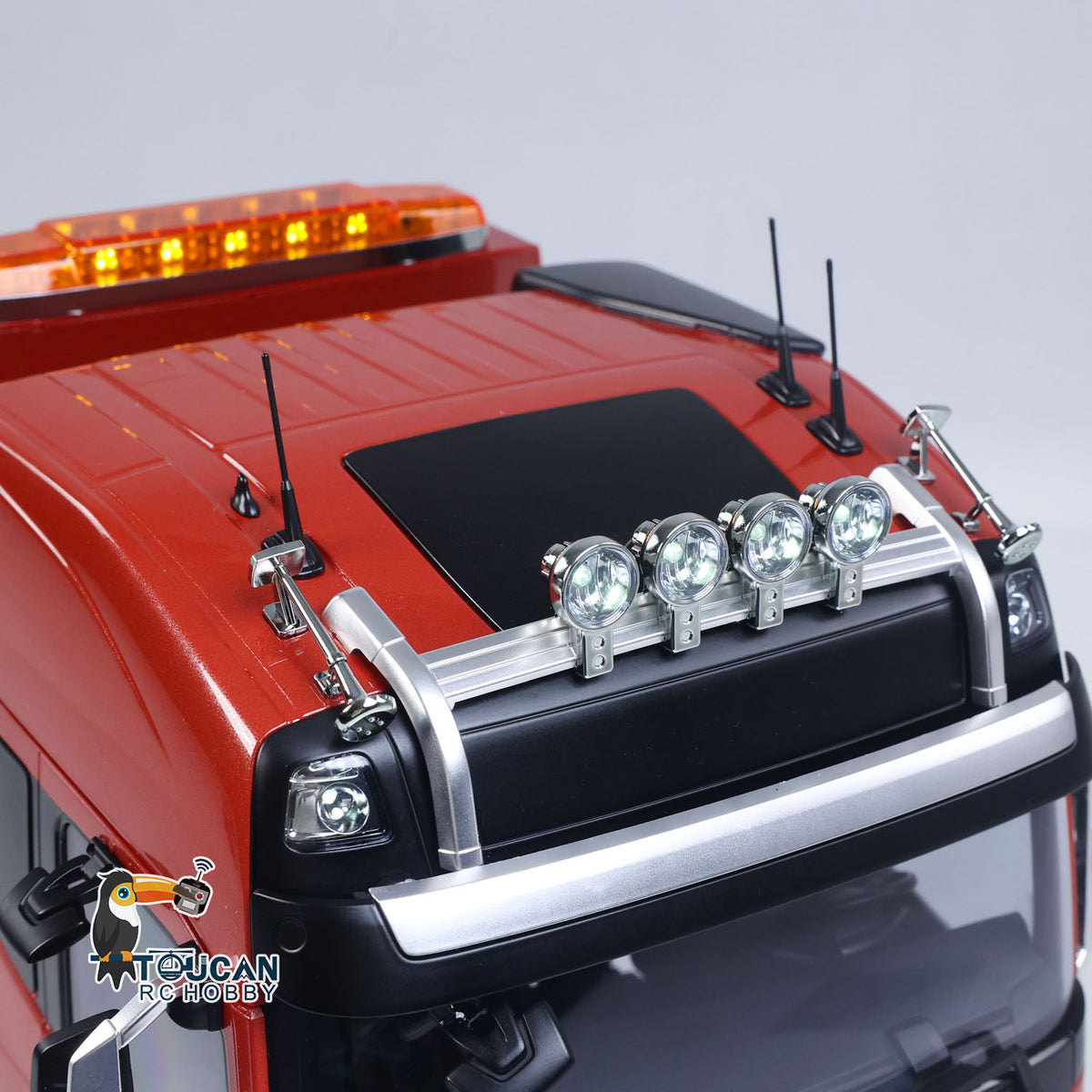 TOUCAN RC HOBBY Customized DIY 56362 1/14 8x4 RC Wrecker Tow Truck Rescue Car RTR Electric Recovery Vehicles I6S Radio Battery Sound