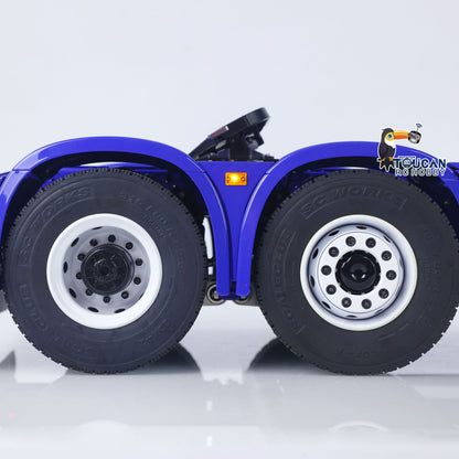 TOUCAN RC HOBBY  770S 1/14 RC Tractor Truck 6X6 Metal Chassis Axle Locks RTR 3Speed Lorry Car Smoke Sound Light Unit Cabin Suspension ST8