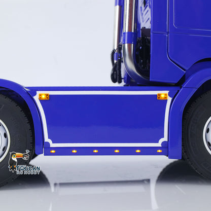 TOUCAN RC HOBBY  770S 1/14 RC Tractor Truck 6X6 Metal Chassis Axle Locks RTR 3Speed Lorry Car Smoke Sound Light Unit Cabin Suspension ST8