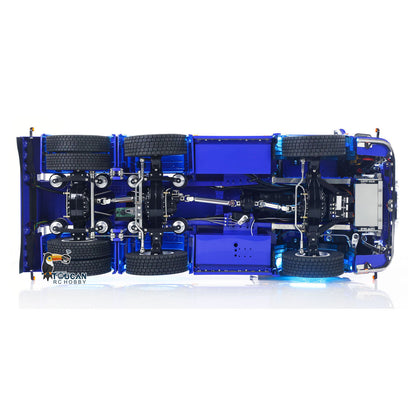 TOUCAN RC HOBBY  770S 1/14 RC Tractor Truck 6X6 Metal Chassis Axle Locks RTR 3Speed Lorry Car Smoke Sound Light Unit Cabin Suspension ST8