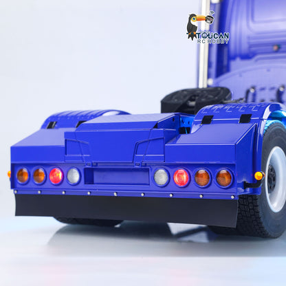 TOUCAN RC HOBBY  770S 1/14 RC Tractor Truck 6X6 Metal Chassis Axle Locks RTR 3Speed Lorry Car Smoke Sound Light Unit Cabin Suspension ST8