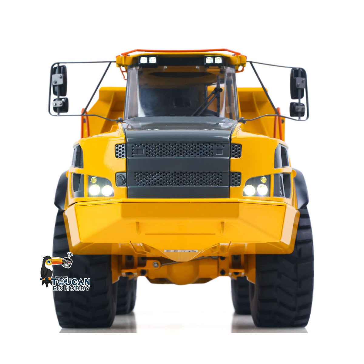 Pre-order TOUCAN RC HOBBY Double E A40G 1/16 Hydraulic RC Articulated Truck Metal RTR Dump Radio Controlled Car Construction Vehicle Hobby Model RTR