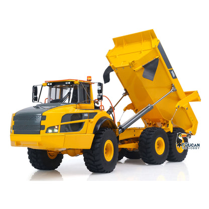 Pre-order TOUCAN RC HOBBY Double E A40G 1/16 Hydraulic RC Articulated Truck Metal RTR Dump Radio Controlled Car Construction Vehicle Hobby Model RTR