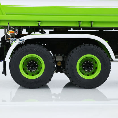 TOUCAN RC HOBBY LESU A0009 1/14 Metal 3 Ways 6x6 RC Hydraulic Dump Truck with 3 Speed Transmission Differential Lock for Construction-Themed Courses