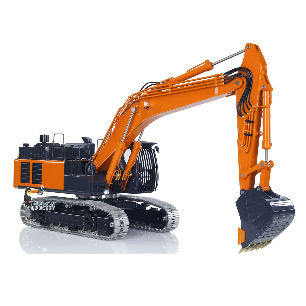 LESU Metal 1/14 RC Hydraulic Excavator Aoue ZX490