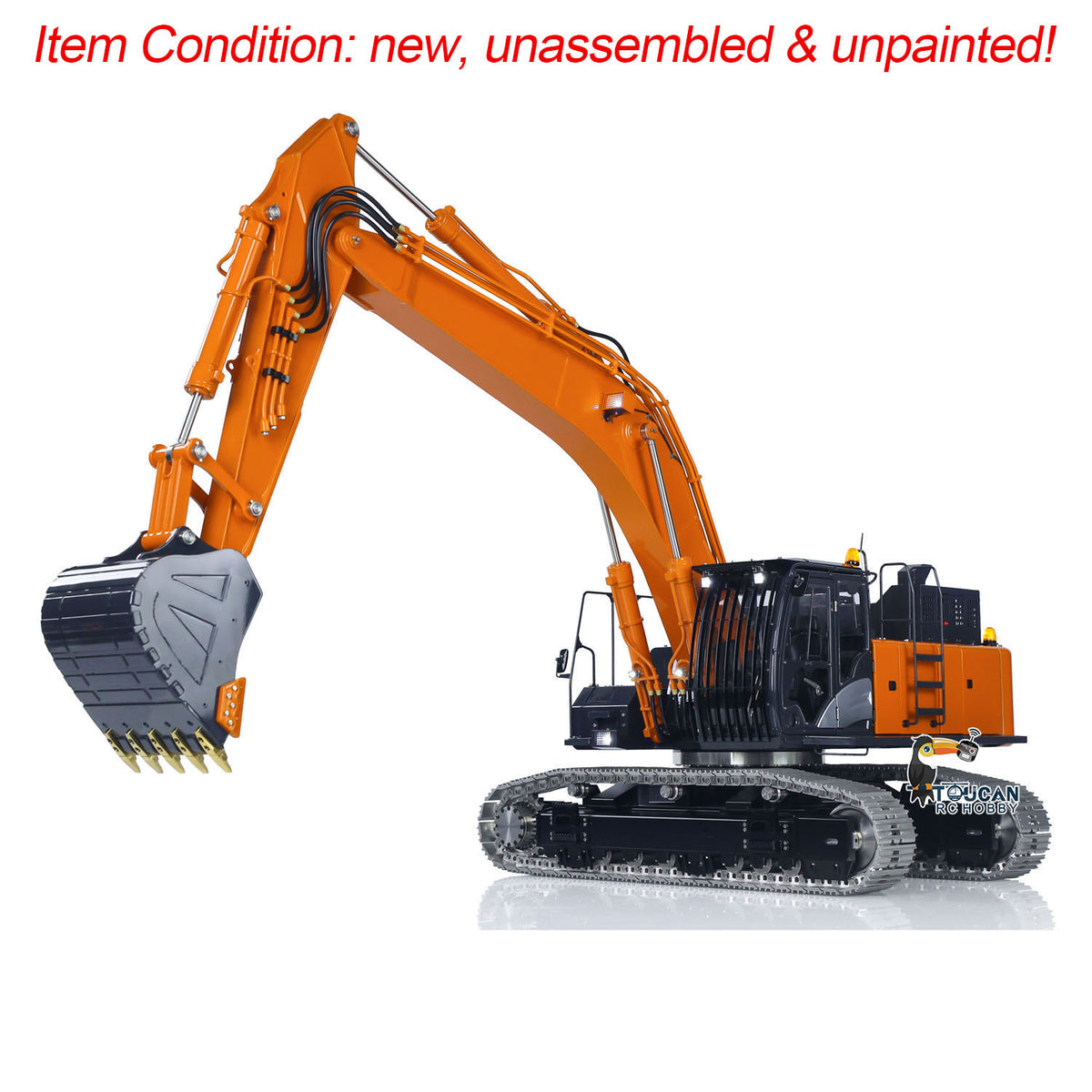 LESU Metal 1/14 RC Hydraulic Excavator Aoue ZX490