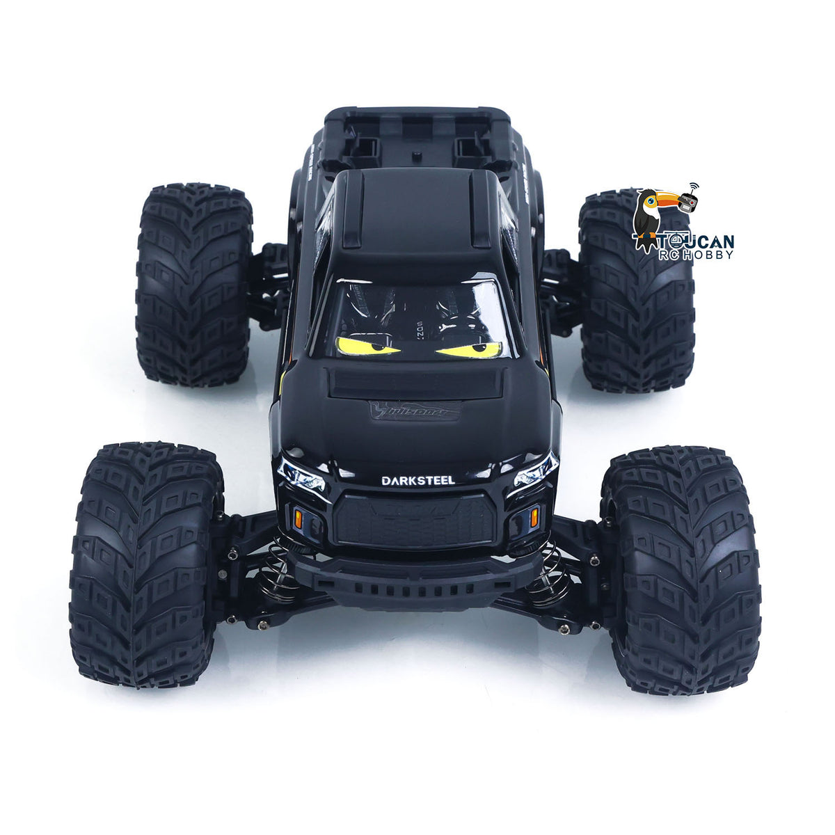 TOUCAN RC HOBBY New UDIRC 1/16 Remote Control Off Road Vehicles Model UD1610S 4WD RC Big Tire Truck High Speed Brushless Motor ESC Car